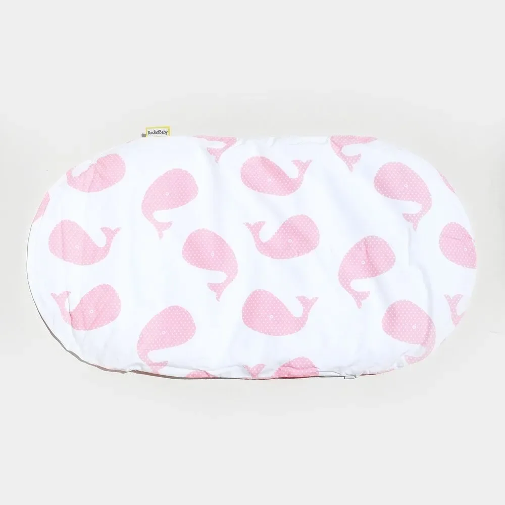 RocketBaby Topponcino Montessori Baby Cushion Pink